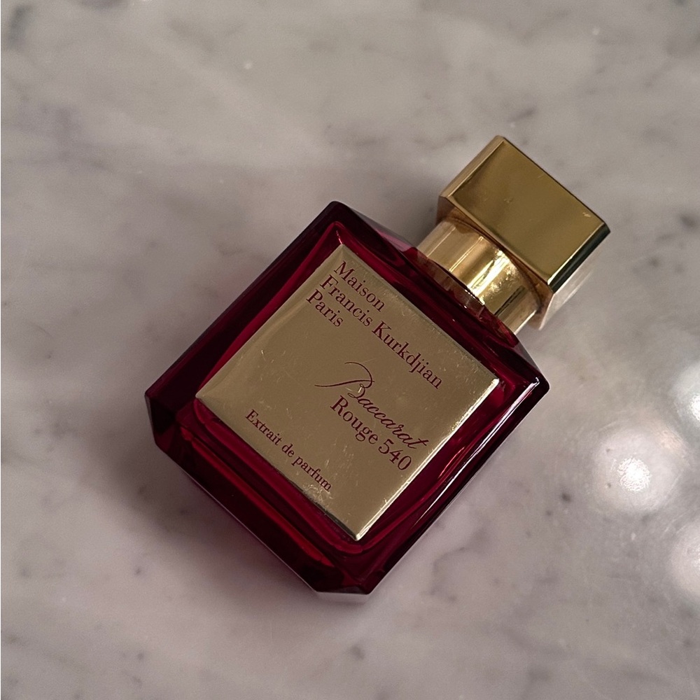 EMPTY Maison Francis Kurkdjian Paris Baccarat Rouge 540 bottle